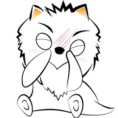 [LINEスタンプ] LucianaPom-EN