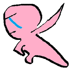 [LINEスタンプ] Why don't you come over ？