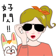 [LINEスタンプ] Jill ＆ Mixed Cat.