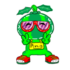 [LINEスタンプ] Ping Melon