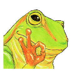 [LINEスタンプ] アマ蛙の画像（メイン）