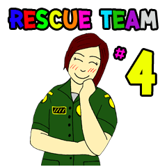 [LINEスタンプ] RESCUE TEAM STICKER 4 