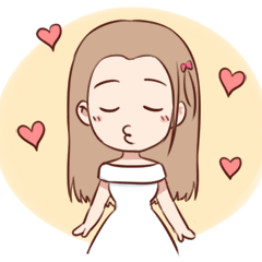 [LINEスタンプ] Shan and Fan are getting marry！ 
