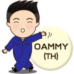 [LINEスタンプ] Oammy (TH)