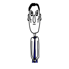 [LINEスタンプ] 疲れてるサラリーマン 
