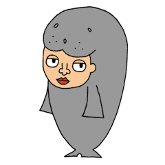 [LINEスタンプ] Seal Man,Harvey. 
