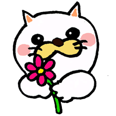 [LINEスタンプ] ねこのボキャ