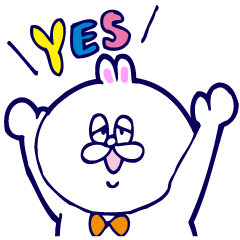 [LINEスタンプ] ゆけゆけ！ぴょんす！！