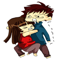 [LINEスタンプ] Sisters everyday life -2