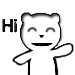 [LINEスタンプ] Pippo Emote Bear