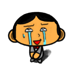 [LINEスタンプ] Man in Suit