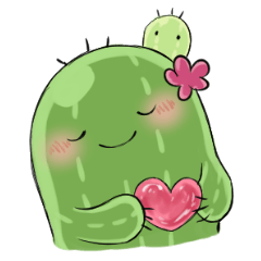 [LINEスタンプ] Cactus cactus