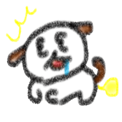 [LINEスタンプ] po-chan the dog