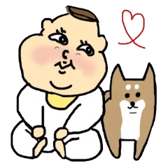 [LINEスタンプ] ベビ太郎くん