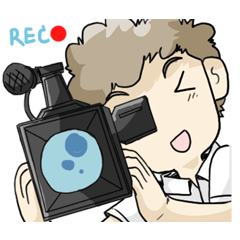 [LINEスタンプ] Ramajitti Movie School 
