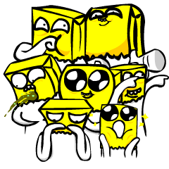 [LINEスタンプ] The Paper Bags 