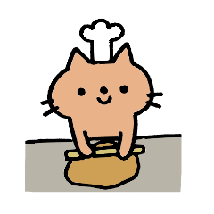 [LINEスタンプ] 猫のお菓子屋さんの画像（メイン）