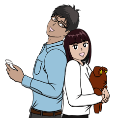 [LINEスタンプ] We got married ( real life )