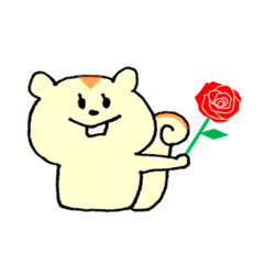 [LINEスタンプ] リスのケンティ