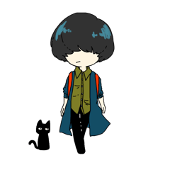 [LINEスタンプ] マッシュな彼らとたまに女の子