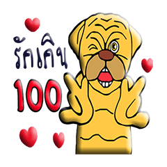 [LINEスタンプ] TO TO I'm Bull dog