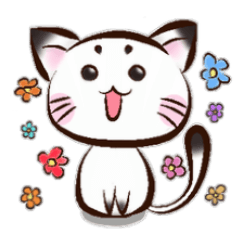 [LINEスタンプ] まろにゃん①～日常編～（無言）