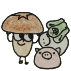 [LINEスタンプ] べじたち 