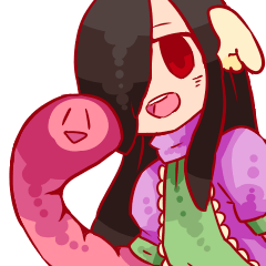 [LINEスタンプ] 触手女子スタンプ 