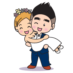 [LINEスタンプ] marriage