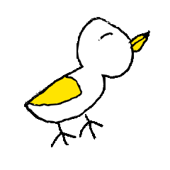 [LINEスタンプ] 新種の鳥