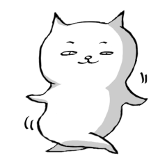 [LINEスタンプ] ちょっと毒吐くにゃんこ