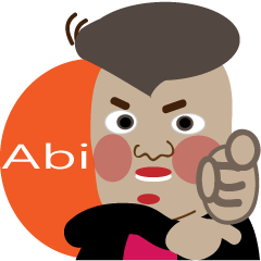 [LINEスタンプ] abi