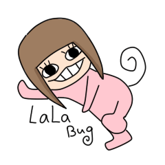 [LINEスタンプ] lalabug 