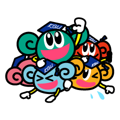 [LINEスタンプ] 神戸学院大学公式キャラクター マナビー 