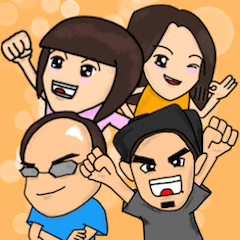 [LINEスタンプ] Themis-family open day！！