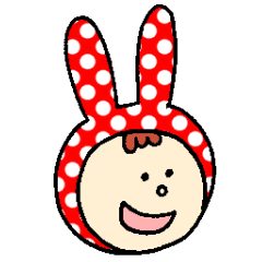 [LINEスタンプ] うさぎのずきん fetchpriority=high