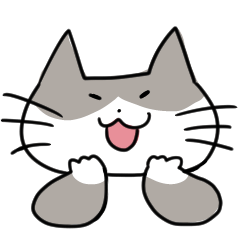 [LINEスタンプ] 灰猫さん