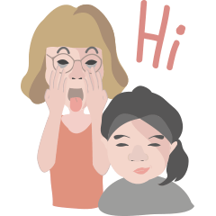 [LINEスタンプ] Hyper ＆ Hardcore 