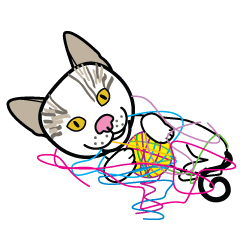 [LINEスタンプ] Cat-Lunla