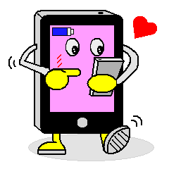[LINEスタンプ] スマホ君の使える日常スタンプ 