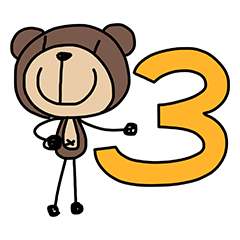 [LINEスタンプ] Hey Bear 3