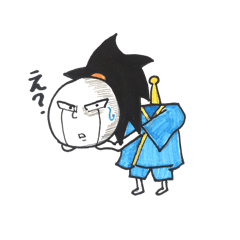 [LINEスタンプ] サムライくんの日常