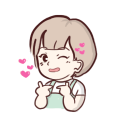 [LINEスタンプ] Chupo the little girl 