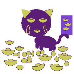 [LINEスタンプ] Purple Purple