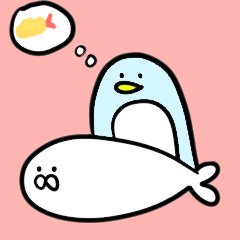 [LINEスタンプ] penguin Seals