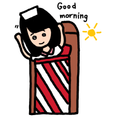 [LINEスタンプ] Nurse Police Firefighting 