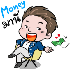 [LINEスタンプ] Money Many 