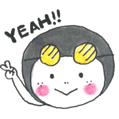 [LINEスタンプ] アフロマン【よく使う言葉】 