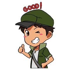 [LINEスタンプ] Musa - (Battle of Surabaya)