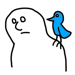 [LINEスタンプ] ザ白目さん